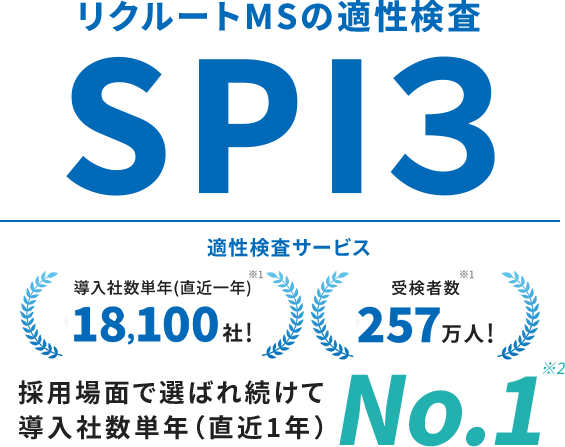 リクルートの適性検査SPI３