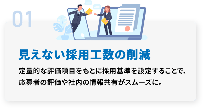 01 見えない採用工数の削減